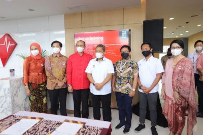 KET. FOTO: Wakil Ketua DPRD Kota Bandung, Achmad Nugraha menghadiri Grand Opening RSJP Paramarta, Jalan Soekarno Hatta, Kota Bandung, Rabu (2/2/2022). Jaja/Humpro DPRD Kota Bandung.